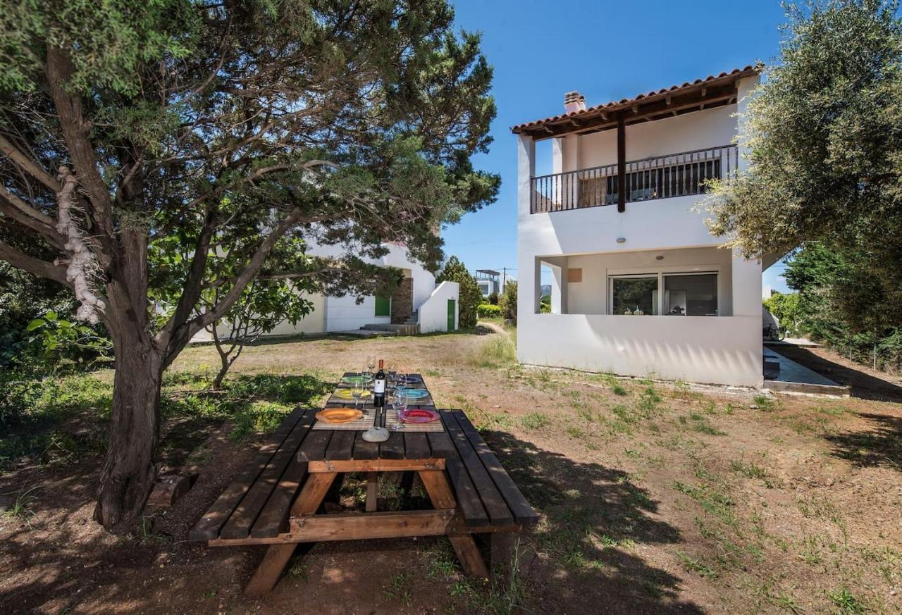 Cedrus And Sea, Beachfront House, Gennadi, Rhodes Exteriör bild
